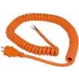 Kabel spiralny AS Schwabe 70430, 230V 16A, IP44, rozciągliwy 1–5 m
