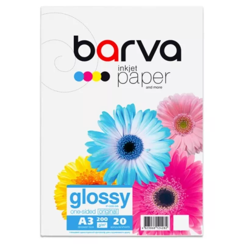 Papier fotograficzny Barva (IP-C200-346) błyszczący, 200 g/m², A3, 20 arkuszy