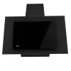 Okap kominowy kuchenny AKPO WK-4 NERO 2.0 50, 500 mm, maks. 300 m³/h, LED, filtr węglowy T300