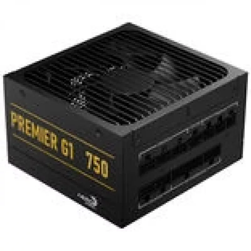 Zasilacz AEROCOOL Premier G1 80 PLUS Gold ATX 3.1 PCIe 5.1 750W, czarny