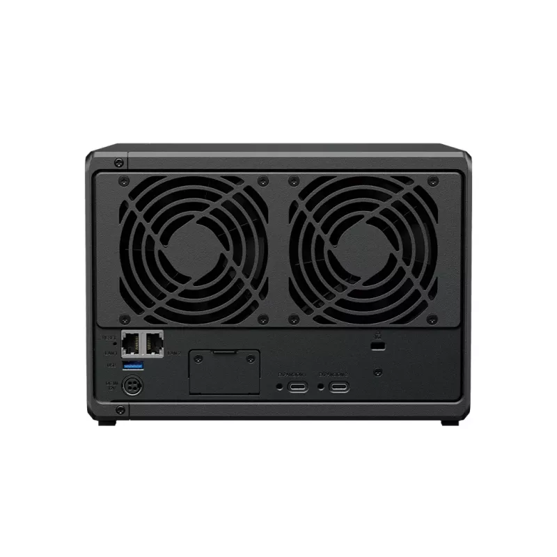 Synology DiskStation DS1525+ NAS/serwer pamięci masowej Ryzen Embedded V1500B 8 GB DDR4 0 TB Czarny