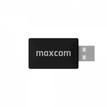 Bezprzewodowy adapter radiowy samochodowy MAXCOM MC02 Wave z łącznością Bluetooth do strumieniowego przesyłania dźwięku w samochodzie