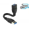 Kabel USB DeLOCK 0.15m 2xUSB3.0-A