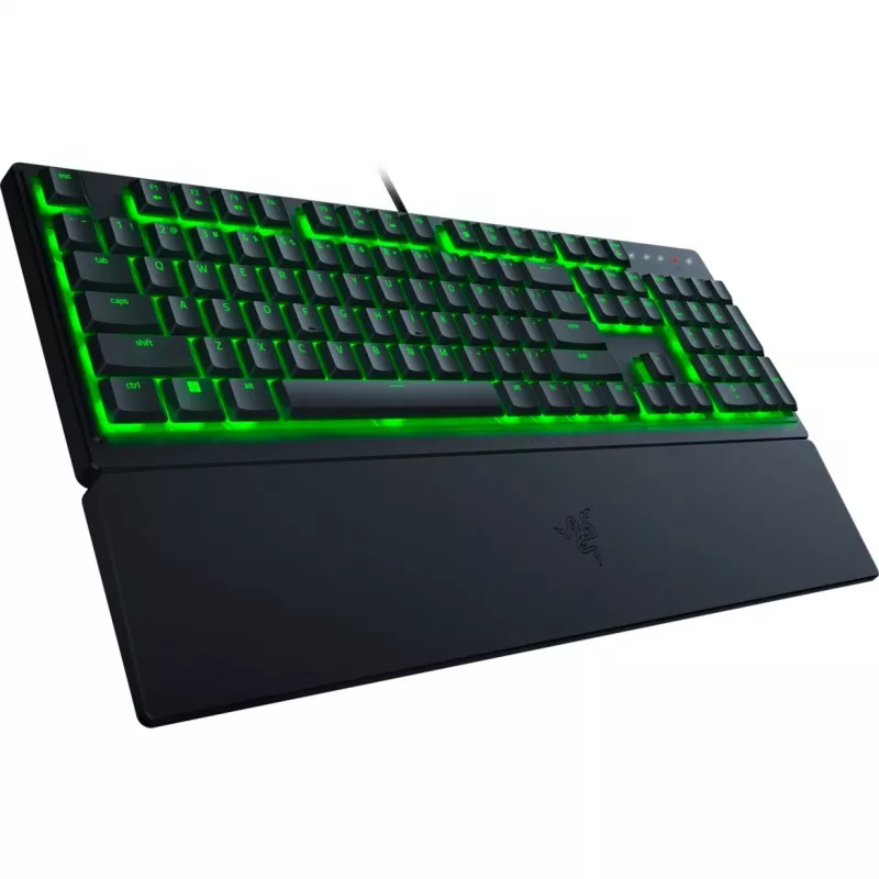 Razer Ornata V3 X klawiatura gamingowa USB QWERTZ niemiecka czarna RGB LED