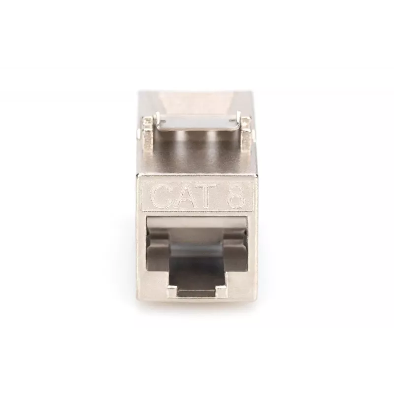 Moduł Keystone Digitus CAT 8.1 RJ-45 Ekranowany Płaski Biały