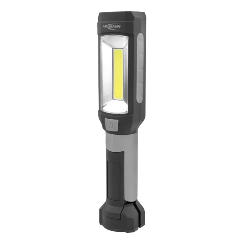 Ansmann WL230B, Latarka, Czarny, Szary, IP20, COB LED, 2 lampy, 230 lm