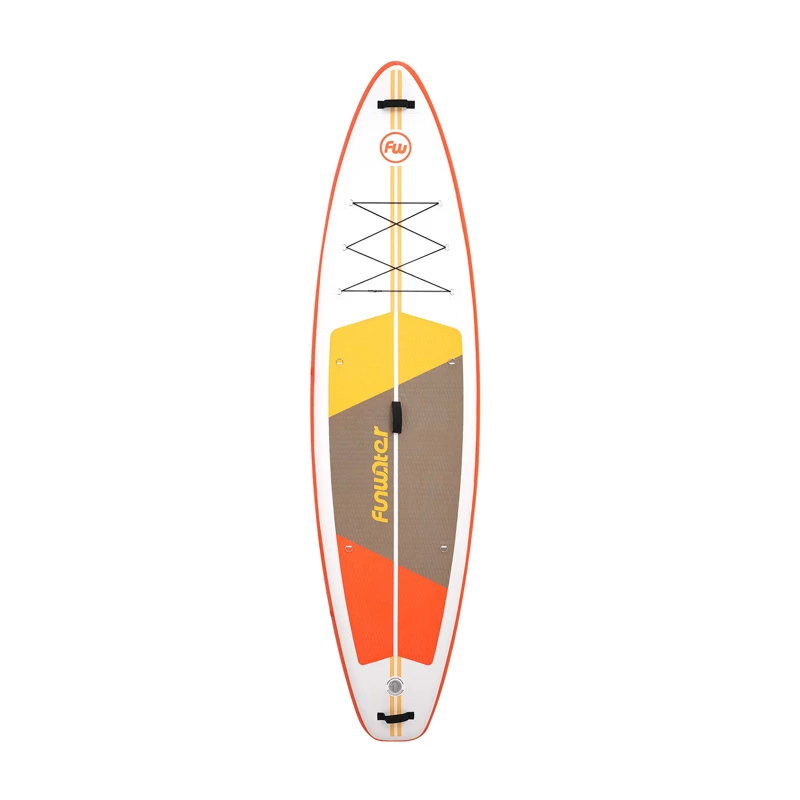 Deska SUP FunWater SUPFW69B (pomarańczowo-biała)