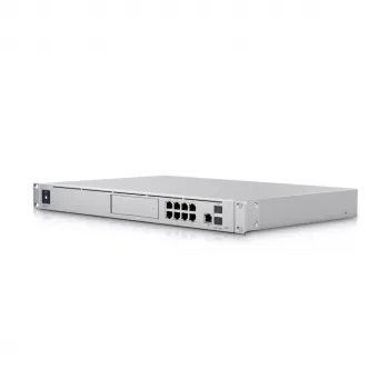 Bramka UBIQUITI Dream Machine Special Edition — szafa 1U, 8x RJ-45 LAN, PoE, procesor 1,7 GHz, 4 GB DDR4, 16 GB flash, ekran dotykowy 3,3 cm