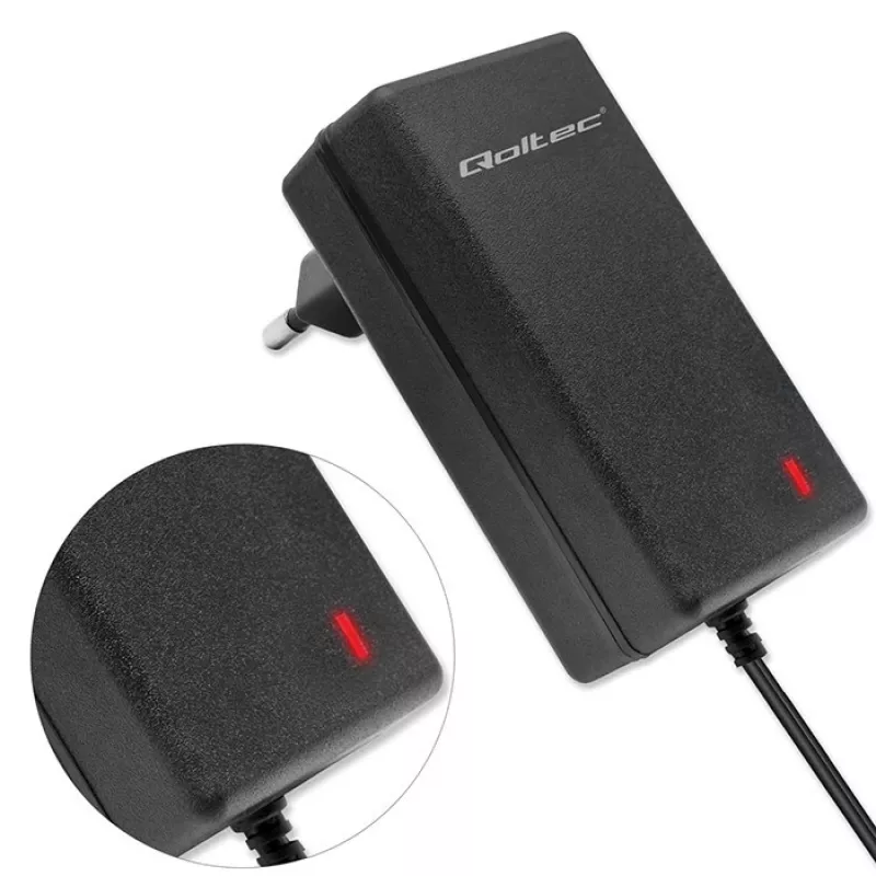 Ładowarka QOLTEC 52423 do akumulatorów AGM/GEL/STD 6V/12V 1,5A