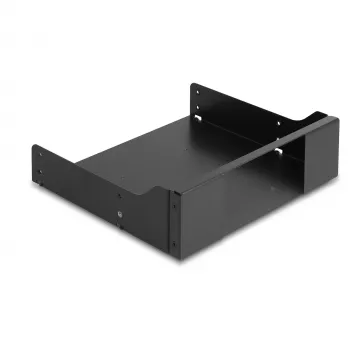 DeLOCK 5,25-calowa metalowa rama instalacyjna do przenośnego stelaża 47011 47019 47126 Kompatybilny typ stelaża Metal Szerokość 140 mm