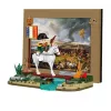 Zestaw konstrukcyjny Cobi Bitwa pod Moskwą Napoleona 145 elementów model historyczny diorama