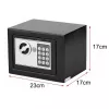 Sejf Extralink Home S-406 z zamkiem elektronicznym, szyfrem cyfrowym i kluczami