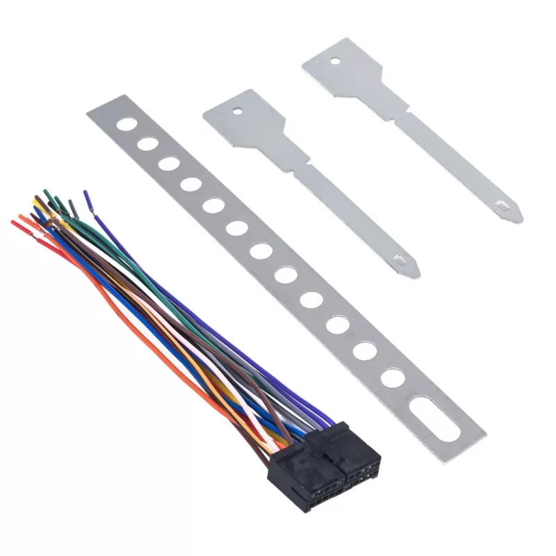 Audiocore AC9100 radio Samochodowy Cyfrowy Czarny, Czerwony
