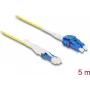 Optical Fiber kabel DeLOCK CS male to LC Duplex OS2 Uniboot 5m