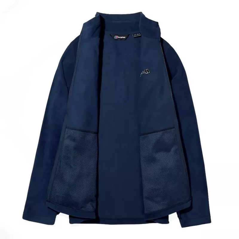 Kurtka męska Berghaus Prism PT InterActive Jacket rozmiar M z plecakiem Remote Hike 23L, damski czarny plecak