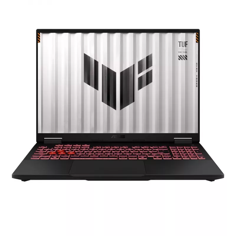 Laptop ASUS TUF Gaming A16 FA608 16 cali — AMD Ryzen 7 260 (8c/16t, do 5,1 GHz), 16 GB DDR5, 512 GB SSD PCIe 4.0, NVIDIA GeForce RTX 5070 8 GB