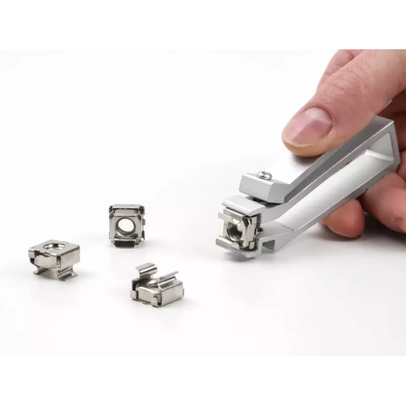 DeLOCK Szczypce do nakrętek koszykowych M4 M5 M6 Aluminium Srebrny