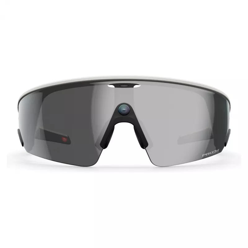 META Oakley Vanguard, Meta AI, białe, Prizm Czarny Okulary AI