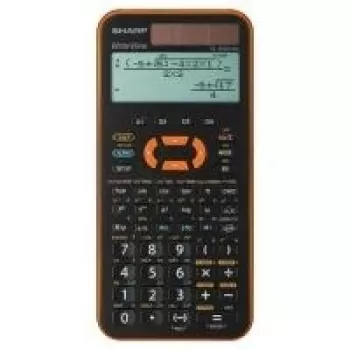 Kalkulator Sharp EL-W531XGYR kieszonkowy naukowy czarny, pomarańczowy