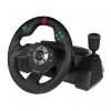 Esperanza EGW101 kontroler do gier kierownica do Playstation, Playstation 3, cyfrowy USB, czarny, zielony