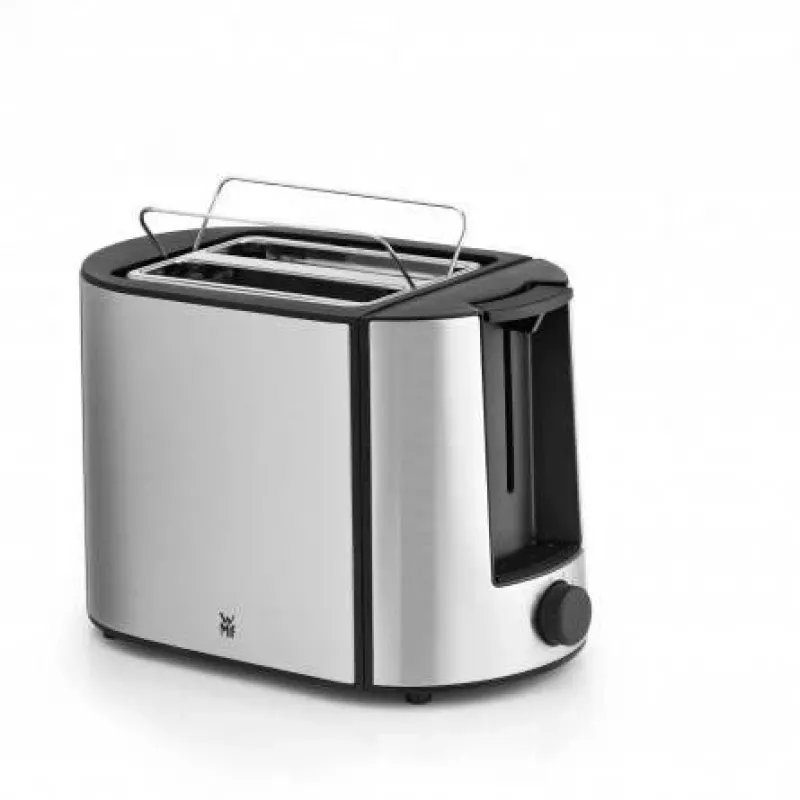 Toster WMF Bueno Pro 6 — 2-kromkowy, 870 W, srebrno-czarny