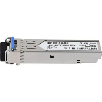niebieskiOptics EX-SFP-GE10KT13R15-BO Moduł światłowodowego transceivera sieciowego 1250 Mbit/s (EX-SFP-GE10KT13R15-BO)