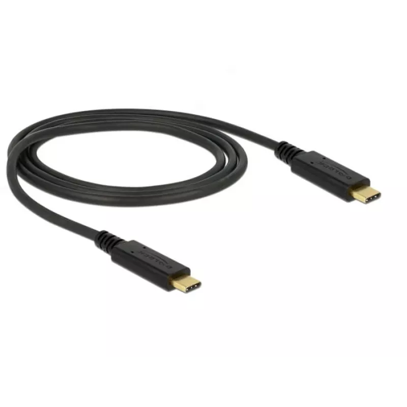 Kabel USB DeLOCK 83661 USB 3.2 Gen 2 1m USB C Czarny