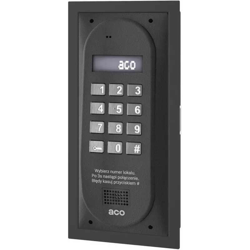 PANEL STEROWANIA DOMOFONEM ACO CDNP8ACC ST