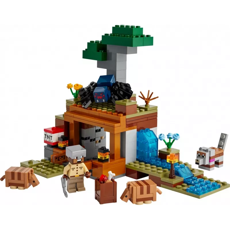 LEGO MINECRAFT 21269 Wyprawa do kopalni pancerników