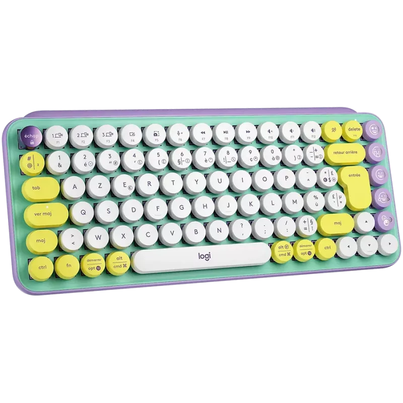 LOGITECH POP Keys Bluetooth mechaniczna klawiatura - DAYDREAM_MINT - NORDIC