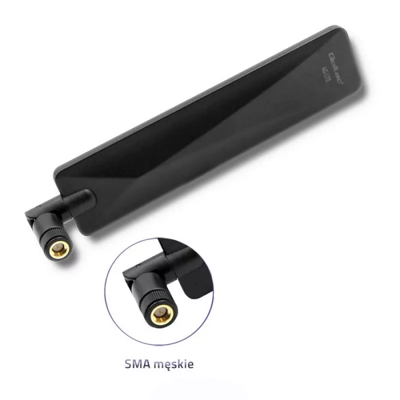 Qoltec 57018 4G LTE antena dookólna | 7dBi | wewnętrzna