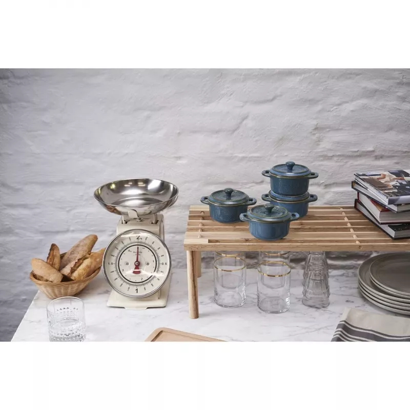 Staub Mini Cocotte Round, 4 szt. - 200ml, Antique Turquoise