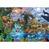 Puzzle 1000 szt., schmidt spiele Panorama Świata Zwierząt, model 58866