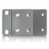 Zestaw montażowy Ubiquiti UACC-Rack-Ear-1U Szary Stal galwanizowana