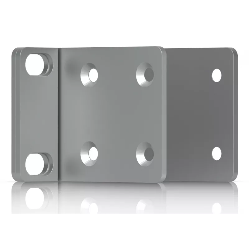 Zestaw montażowy Ubiquiti UACC-Rack-Ear-1U Szary Stal galwanizowana