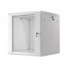 Szafa rack wisząca Lanberg 19'' 12U 600x600mm szara (drzwi szklane)