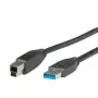 Kabel USB ROLINE - USB Typ A (M) do USB Typ B (M)