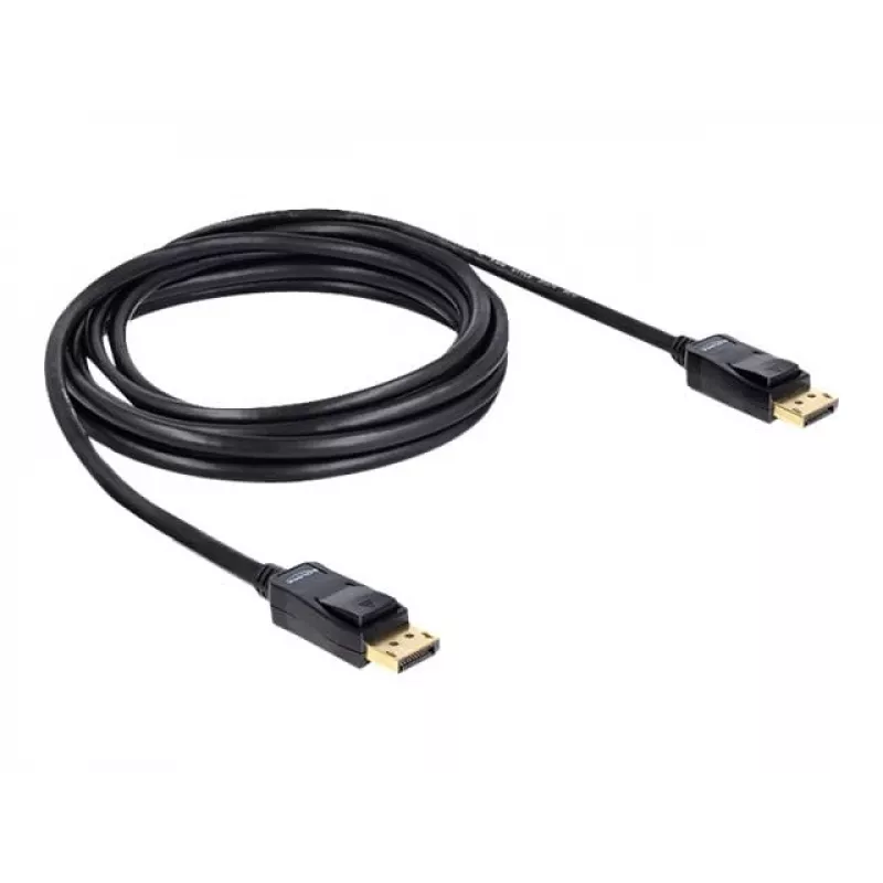 Kabel DisplayPort DeLOCK 82424 3 m męski-męski złoty czarny