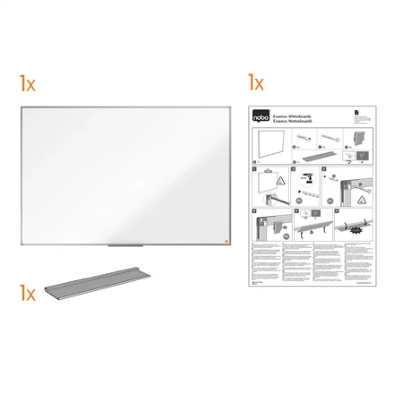 Tablica suchościeralna Nobo Essence Steel 1500x1000mm (1905212)