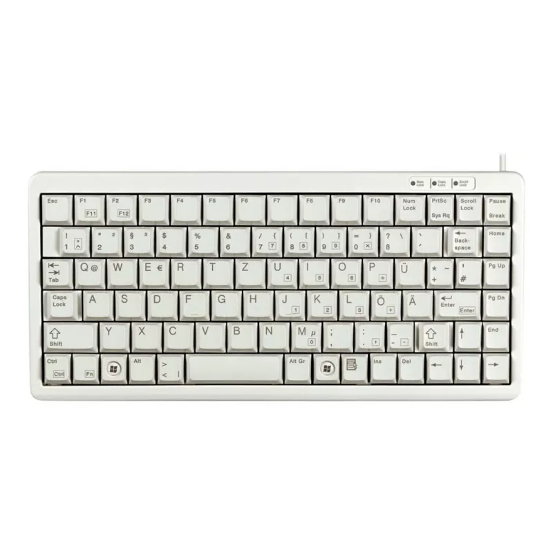 CHERRY G84-4100 klawiatura Uniwersalna USB QWERTZ niemiecki Szary