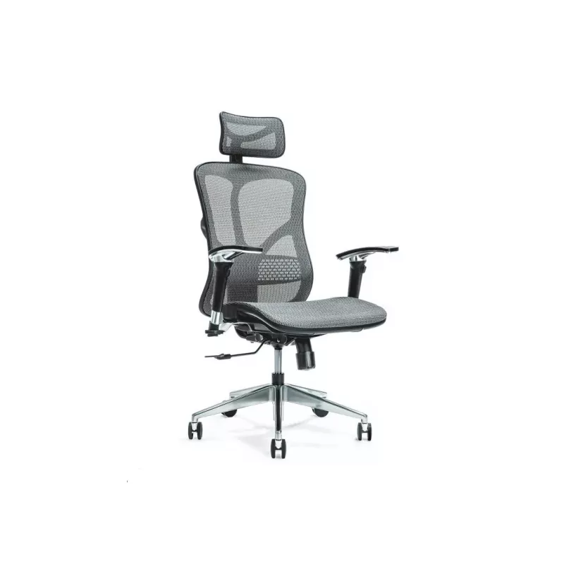 Ergonomiczne krzesło biurowe ERGO 500 szary