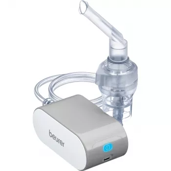 Przenośny nebulizator Beurer IH5 — inhalator z regulowanym poziomem mgiełki, model 60202