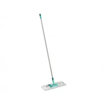Mop płaski Leifheit Profi XL cotton plus — szerokość 420 mm, obrotowa głowica 360°, bawełna/włókno, trzonek aluminiowy