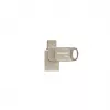 Pamięć USB PATRIOT PS128GT560DS5D 128 GB USB 3.2 (USB-A / USB-C) obrotowa ze stopu cynku, srebrna