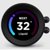 Chłodzenie cieczą all-in-one NZXT Kraken Elite 240 RGB 12 cm Czarny