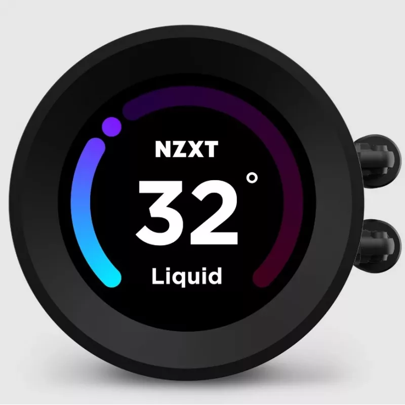 Chłodzenie cieczą all-in-one NZXT Kraken Elite 240 RGB 12 cm Czarny