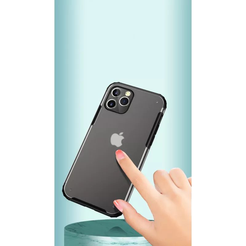 Ochronne wstrząsoodporne etui Devia do iPhone 12 Pro Max, zielone