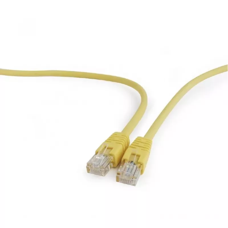 Patch kabel CAT5E Utp 0.25M/żółty PP12-0.25M/Y Gembird