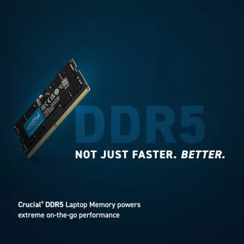 Crucial 8GB 1x8GB DDR5-5600 CL 46 SO-DIMM RAM Notebook Speicher - 8 GB - DDR