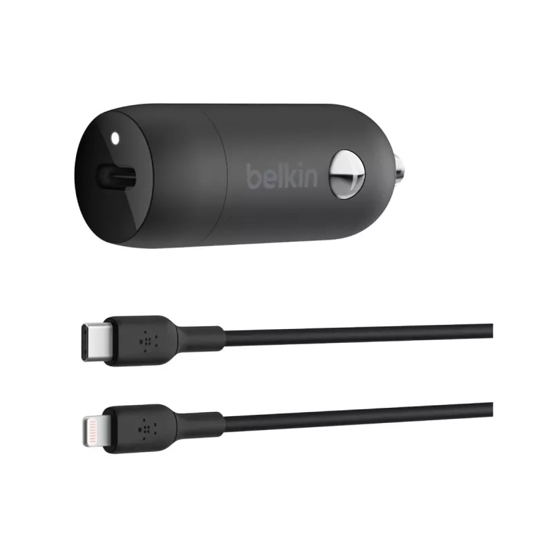 Belkin BoostCharge Uniwersalna czarna zapalniczka samochodowa